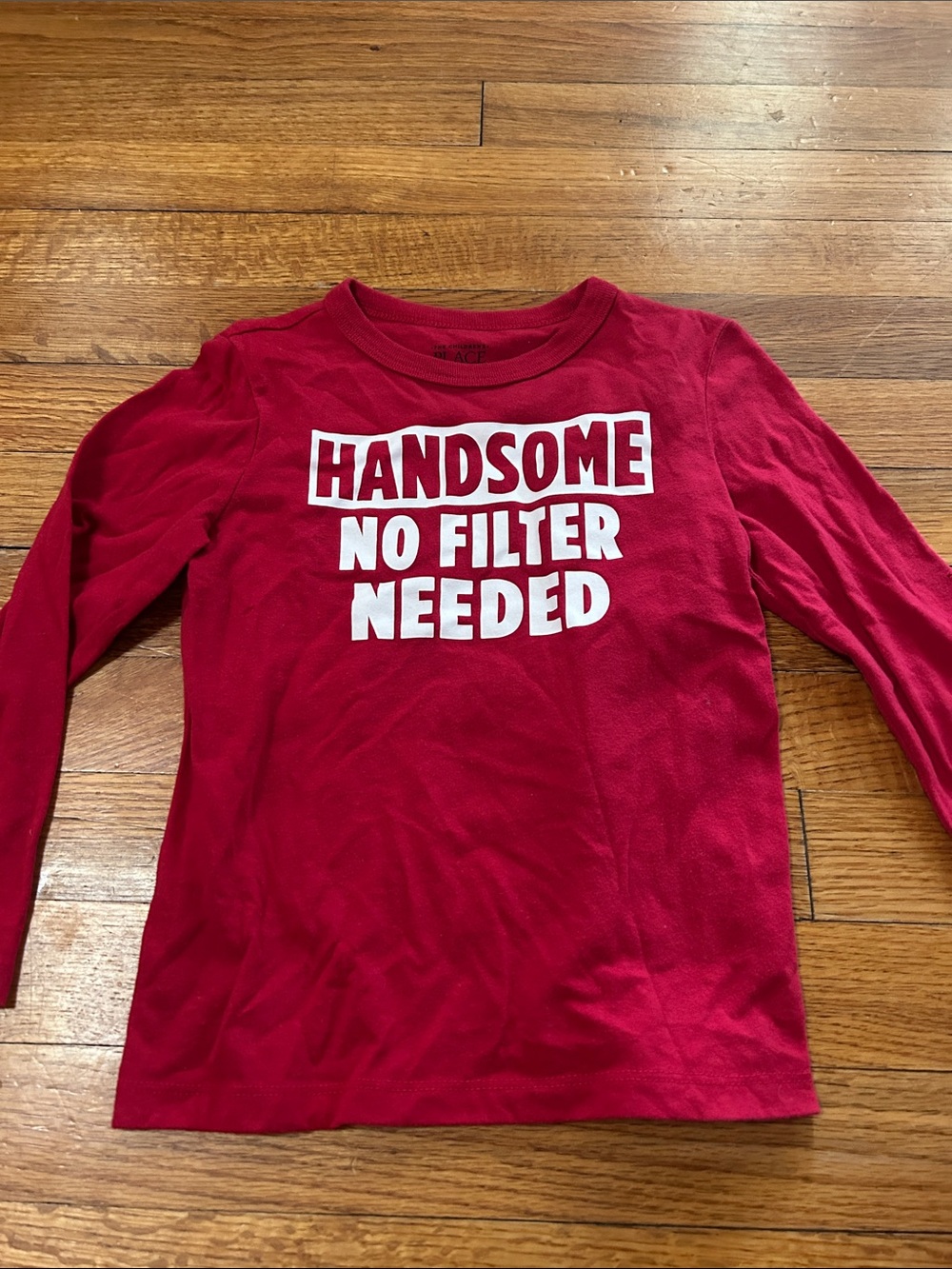 Old Navy Boys' Maroon Long-Sleeve Graphic Tee - Marooni - Picture 7 of 10